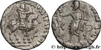 LES TERRITOIRES PÉRIPHÉRIQUES (ARABO-BYZANTINES, C Drachme bilingue SCYTHIE - ROYAUME INDO-SCYTHE - AZÈS Taxila c. 55-35 AC (15mm, 2,00g, 12h) -