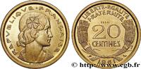 FRANCE Essai du concours de 20 centimes par Cochet CINQUIÈME RÉPUBLIQUE Paris 1961 (23,5mm, 4,00g, 6h) -