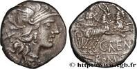 LA RÉPUBLIQUE (280 avant J.C. à 27 avant J.C.) Denier RENIA Rome 138 AC. (17mm, 3,72g, 9h) -