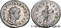 L'ANARCHIE MILITAIRE(235 après J.C. à 284 après J. Antoninien PHILIPPE II Rome 245 (21,5mm, 4,76g, 6h) -