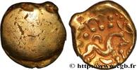 FRANCE Statère d'or uniface, revers aux esses et au globu AMBIENS (Région d'Amiens) Amiens (80) c. 60-50 AC. (16,5mm, 5,74g, h) -
