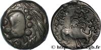 FRANCE Bronze YLLYCCI à l’oiseau, classe VI SÉNONS (région de Sens) c. avant 52 AC. (15mm, 3,14g, 12h) -