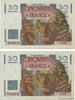 FRANCE 50 Francs LE VERRIER Consécutifs FRANCE 50 Francs LE VERRIER Consécutifs 1947 SUP -