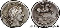 LA RÉPUBLIQUE (280 avant J.C. à 27 avant J.C.) Denier CREPUSIA Rome 82 AC. (17mm, 3,87g, 6h) -