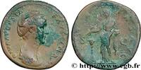 LES ANTONINS (96 après J.C. à 192 après J.C.) Sesterce FAUSTINE MÈRE Rome 141 (33mm, 22,02g, 6h) -
