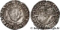 ANGLETERRE - ROYAUME D'ANGLETERRE - HENRY VIII Gros (Groat) ANGLETERRE - ROYAUME D'ANGLETERRE - HENRY VIII Londres 1547-1551 (26mm, 2,44g, 3h) -