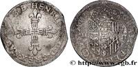 FRANCE Quart d'écu NAVARRE-BÉARN - HENRI III DE NAVARRE, II DE BÉARN Pau 1588 (29,5mm, 9,28g, 6h) -