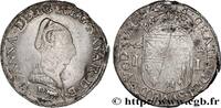 FRANCE Teston NAVARRE-BÉARN - JEANNE D'ALBRET Pau 1567 (28mm, 9,59g, 6h) -