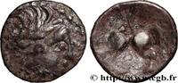 FRANCE Obole à la couronne en chevrons SANTONS / CENTRE-OUEST, Incertaines c. 60-50 AC. (9,5mm, 0,38g, 8h) -