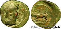 FRANCE Bronze GERMANVS INDVTILLI au taureau (Quadrans) RÈMES (Région de Reims) Reims (51) c. 10 AC. (16,5mm, 2,69g, 11h) -
