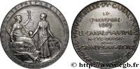 FRANCE Médaille, Compagnie Universelle du Canal maritime ÉGYPTE - CANAL DE SUEZ 1869 (41,5mm, 48,23g, 12h) -