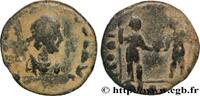 LA FIN DE L'EMPIRE(363 après J.C. à 476 après J.C. Nummus THÉODOSE II Atelier indéterminé c. 415-423 (12,5mm, 1,18g, 12h) -