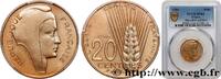 FRANCE Essai du concours de 20 centimes par Coeffin CINQUIÈME RÉPUBLIQUE Paris 1961 (23,5mm, 4,01g, 6h) -