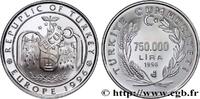 TURQUIE 750.000 Lira Proof ECU TURQUIE 1996 (38,mm, 31,47g, 12h) -