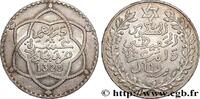MAROC 10 Dirhams (1 Rial) Moulay Hafid I an 1329 MAROC Paris 1911 (37,5mm, 24,98g, 12h) -