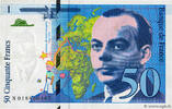FRANCE 50 Francs SAINT-EXUPÉRY modifié FRANCE 50 Francs SAINT-EXUPÉRY modifié 1994 SUP -