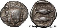 Archaïque 2 (550 à 480 avant J.C.) Hemiobole MYSIE - CYZIQUE Cyzique, Mysie c. 450-400 AC. (7mm, 0,27g, 9h) -