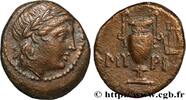 Hellénistique 2 (188 à 30 avant J.C.) Unité ÉOLIDE - MYRHINA Myrhina, Éolide c. 150-140 AC. (17,5mm, 4,20g, 12h) -