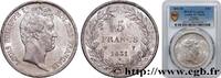 FRANCE 5 francs type Tiolier avec le I, tranche en creux LOUIS-PHILIPPE Ier Lille 1831 (37mm, 25g, 6h) -