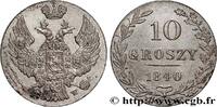 POLOGNE 10 Groszy administration russe POLOGNE Varsovie 1840 (19mm, 2,76g, 12h) -
