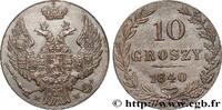 POLOGNE 10 Groszy administration russe POLOGNE Varsovie 1840 (19mm, 2,86g, 12h) -