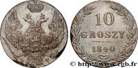 POLOGNE 10 Groszy administration russe POLOGNE Varsovie 1840 (19mm, 2,81g, 12h) -