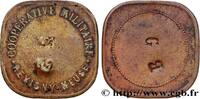 JETONS ET MONNAIES MILITAIRES 50 centimes Coopérative Militaire JETONS ET MONNAIES MILITAIRES Revigny-sur-Ornain n.d. (26mm, 5,00g, 12h) -