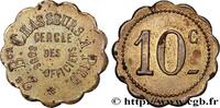 JETONS ET MONNAIES MILITAIRES 10 Centimes - Bataillons de Chasseurs JETONS ET MONNAIES MILITAIRES Luneville n.d. (21mm, 2,32g, 12h) -