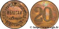 CAFES BRASSERIES ET RESTAURANTS 20 Centimes - Bar des Camionneurs CAFES BRASSERIES ET RESTAURANTS Montpellier n.d. (23mm, 2,72g, 12h) -