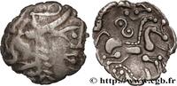 FRANCE Denier d'argent scyphate dit “à l'hippocampe” AMBIENS (Région d'Amiens) Amiens (80) c. 60-50 AC. (15,5mm, 0,78g, 5h) -