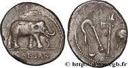 Denier 49 AC. THE REPUBLIC (280 BC to 27 BC) IULIUS CAESAR Gaule ou Italie 49 AC. (19mm, 3,83g, 2h) fVZ/SS