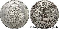 MAROC 5 Dirhams (1/2 Rial) Moulay Hafid I an 1329 MAROC Paris 1911 (317,5mm, 12,45g, 12h) -