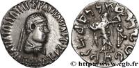 Hellénistique 2 (188 à 30 avant J.C.) Drachme BACTRIANE - ROYAUME DE BACTRIANE - APOLLODOTE II Punjab c. 85-65. AC. (16,5mm, 2,27g, 12h) -