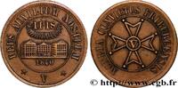SUISSE - CANTON DE FRIBOURG 5 Batzen Collège Jésuite de Fribourg SUISSE - CANTON DE FRIBOURG 1840 (25mm, 4,47g, 12h) -