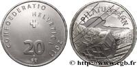 SUISSE 20 Francs Train du Pilate SUISSE Berne - B 2011 (33mm, 20g, 12h) -