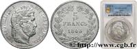 FRANCE 5 francs IIIe type Domard LOUIS-PHILIPPE Ier Bordeaux 1845 (37mm, 25g, 6h) -
