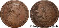 FRANCE Jeton Cu MARIE-THÉRÈSE D’AUTRICHE 1668 (16,5mm, 6,25g, 6h) -