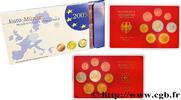 ALLEMAGNE COFFRET Euro BELLE ÉPREUVE ALLEMAGNE Stuttgart 2005 (mm, g, h) -