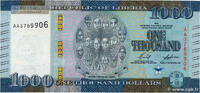 LIBÉRIA 1000 Dollars LIBÉRIA 1000 Dollars 2022 NEUF -