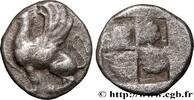 Classique 2 (400 à 350 avant J.C.) Obole THRACE - ABDÈRE Abdère, Thrace c. 520-500 AC. (9,5mm, 0,60g, h) -