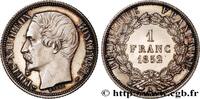 FRANCE 1 franc Louis-Napoléon DEUXIÈME RÉPUBLIQUE Paris 1852 (23mm, 4,98g, 6h) -