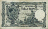 BELGIQUE 1000 Francs BELGIQUE 1000 Francs 1926 TB+ -