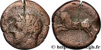 Hellénistique 2 (188 à 30 avant J.C.) Unité NUMIDIE - ROYAUME DE NUMIDIE - MASSINISSA ou MICIPSA Cirta, Numidie c. 150 AC. (25,5mm, 13,77g, 12h) -