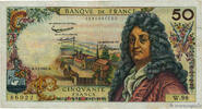 FRANCE 50 Francs RACINE FRANCE 50 Francs RACINE 1965 TB+ -