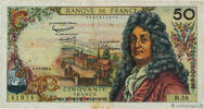 FRANCE 50 Francs RACINE FRANCE 50 Francs RACINE 1963 TB -