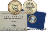 FRANCE Brillant Universel 100 francs Égalité - La Fayette COMMÉMORATIVES MONNAIE DE PARIS Paris 1987 (31mm, 15g, 6h) -