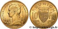 ÎLE DE LA RÉUNION Essai de 10 Francs ÎLE DE LA RÉUNION Paris 1955 (20mm, 2,90g, 6h) -