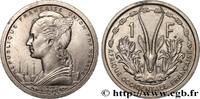AFRIQUE OCCIDENTALE FRANÇAISE - UNION FRANÇAISE Essai de 1 Franc AFRIQUE OCCIDENTALE FRANÇAISE - UNION FRANÇAISE Paris 1948 (23mm, 5,23g, 6h) -