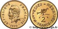 NOUVELLES HÉBRIDES (VANUATU depuis 1980) Essai de 2 Francs NOUVELLES HÉBRIDES (VANUATU depuis 1980) Paris 1970 (20mm, 2,99g, 6h) -