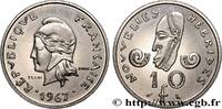 NOUVELLES HÉBRIDES (VANUATU depuis 1980) Essai de 10 Francs NOUVELLES HÉBRIDES (VANUATU depuis 1980) Paris 1967 (24mm, 6,01g, 6h) -